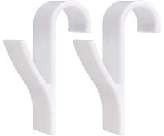 Springos Kabykla, balta, 2 vnt., 9,5 x 2,5 x 5,7 cm