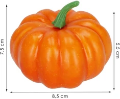Dirbtinis dekoratyvinis moliūgas Springos 8,5 cm