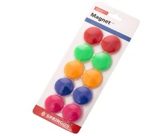 Magnetai lentai Springos 30 mm 10 vnt.