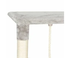 Kačių draskyklė Springose PA1039, 96 cm, šviesiai pilka/kreminė