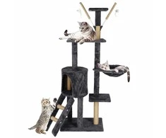 Kačių draskyklė Springos Multi-Level Cat House, 90 cm x 35 cm x 145