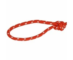 Springos šunų žaislas su virve ir kamuoliuku, 50 cm