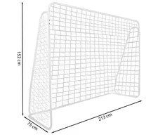 Futbolo vartai Springos, 213x152x75 cm