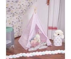 Springos TIP19 NAMIOT TIPI ZYGZAK ROŽINĖ