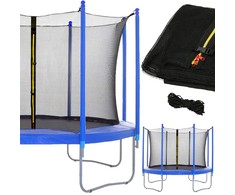 Vidinis tinklas batutui Springos 305 cm Ø 10ft 8 stulpai