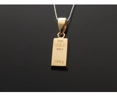 Auksinis pakabukas Plokštelė 999