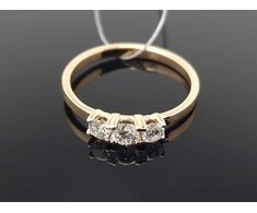 Best Diamonds Auksinis žiedas su briliantais Praba: 585
