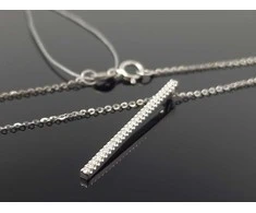 Best Diamonds Balto aukso grandinėlė su briliantais Praba: 585