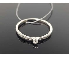 Best Diamonds Balto aukso žiedas su briliantais Praba: 585