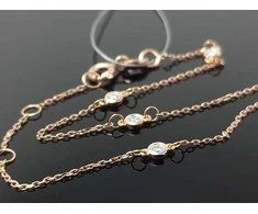 Best Diamonds Auksinė apyrankė su briliantais