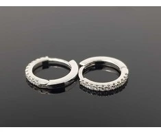 Best Diamonds Auksiniai auskarai rinkės su briliantais