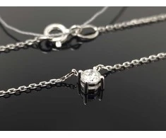Best Diamonds Balto aukso grandinėlė su briliantais