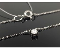Best Diamonds Balto aukso grandinėlė su briliantu