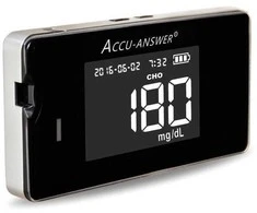 Accu Answer Daugiafunkcinis stebėsenos matuoklis 4 in1 Gliukozės kiekis kraujyje Cholesterolio šlapimo rūgštis ir hemoglobinas