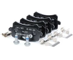 ATE Stabdžių trinkelių komplektas AUDI A4 VW Golf VI SEAT SKODA 1J0411314AC A0004202804