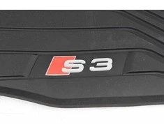 Audi A3 Saloon Sportback 8Y 2020 Juodos Visų Orų Pėdų Kilimėliai VAG Originalus 8Y1061221A041