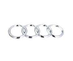 Audi Chrominis Ženklas Vag Originalus 8J0853742B2ZZ