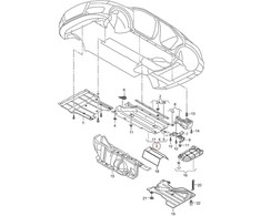 Audi Q3 RSQ3 Dėžės Kilimėlis VAG Originalus 8U0825207