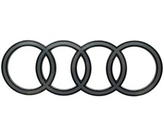 Audi Q7 2016 2025 VAG Anthracite Badge Originalus 4M0853742F716