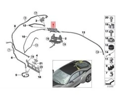 AUTENTIŠKAS OEM BMW i8 Garų surinkimo aktyvuotos anglies filtras 16137378061