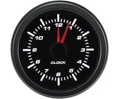 AUTOSTYLE Classic Juodas Performance analoginis prietaisų matuoklis 52 mm