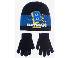 Batman kepurės ir pirštinių rinkinys berniukams