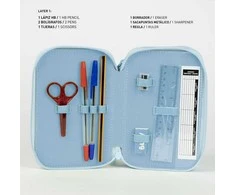Cerda - Pieštukas Case With Accessories - Bluey (2700000945)