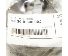 BMW 1 3 5 serijos X1 X3 X5 X6 priekinio išmetimo DPF duslintuvo spaustukas 18308506992 originalus
