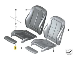 Bmw 1 F20 F21 F30 F32 F36 Originalus 52107476845