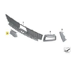 Bmw 1 F40 2 F44 Gran Coupe Dangtis Originalus 51118496371