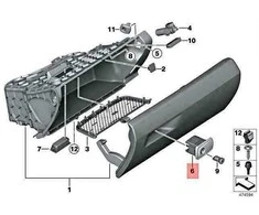 BMW 2 F22 F23 Originalus 51166817875