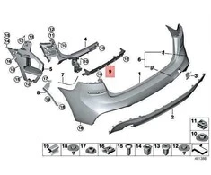 Bmw 2 F46 Gran Tourer Palaikymas Originalus 51128059403