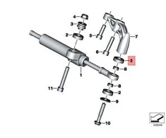 BMW 259 89V K21 K22 K23 K27 K29 K32 K33 Žiedas 12 5x24x6 5 31427677987 Originalus