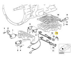 Bmw 3 E36 5 E39 X3 E83 X5 E53 Z3 E36 Halteklammer Originalus 12521732375