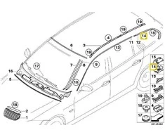 Bmw 3 E91 F31 Originalus 51137157096
