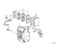 Bmw 5 E28 6 E24 Notchback Papildomi Detalės Originalus 34111155712