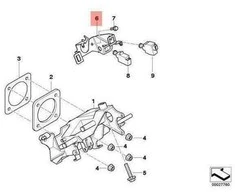 BMW 5 E39 Halter Bremslicht Und Kupplung Originalus 35111162637