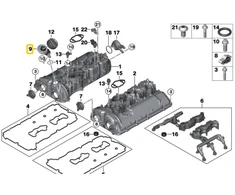 Bmw 5 G30 7 G11 G12 8 G14 G15 G16 Alynas Apliejimo Vamzdis Originalus 11127935127