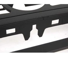 BMW 5 SERIES E60 E61 LCI klimato kontrolės dangtelis juodas 51456976362 originalus