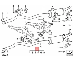 BMW 5 Serija E34 1989-1996 Originalus 18210141666