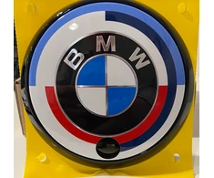 BMW 50 Years of M Heritage Bagažinės bagažinės emblema ø82mm 51148087199 Originali