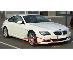 BMW 6 E63 E64 LCI Gitter Seiteliai Apacia Kaire Originalus 51117184694