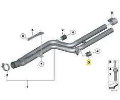 BMW 6 F06 F12 F13 Vibro Absorberis Originalus 18308639585