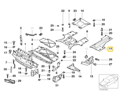 BMW 7 E38 Dešinė Išorinė Danga Originalus 51718172662