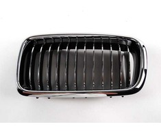 BMW 7 E38 Priekinis Radiatoriaus Kairysis Inksto Grotelės 51138231595 NAUJAS ORIGINALUS