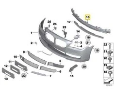 Bmw 7 F01 F02 Atramosi Sprendiklis Virsus Originalus 51118055372