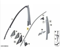 Bmw 7 F01 F02 F04 Originalus 51337177947