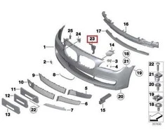 BMW 7 F01 F02 Skersinė Atrama Originalus 51118047340