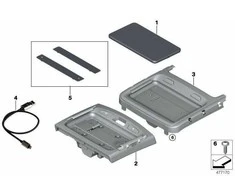 Bmw 7 G11 G12 Snap In Adapteris Originalus 84106803293