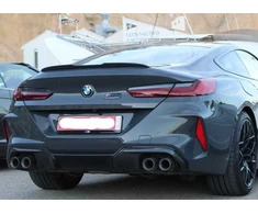 BMW 8' F91 F92 M8 Competition Galinis juodas ženkliukas bagažinės emblema 51148098328 Originali